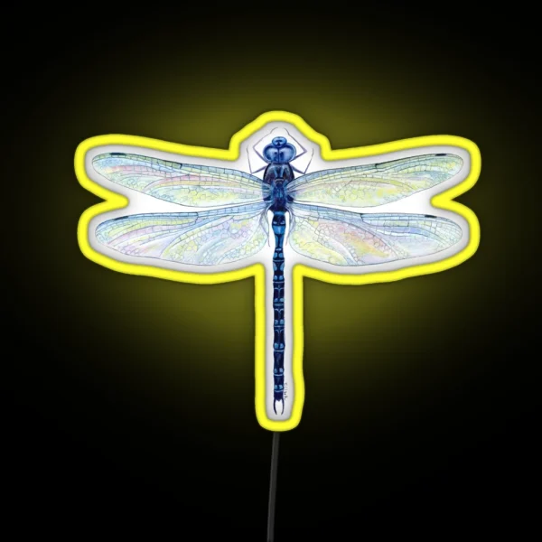 Spatterdock Dragonfly RGB Neon Sign