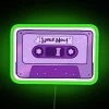Neon Speak Now Wall Decal with Colorful RGB Lighting Accent