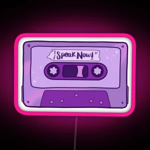 Speak Now Led RGB Neon Sign