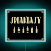 Unique Speakeasy Inspired RGB Neon Bar Decor Wall Sign Artwork