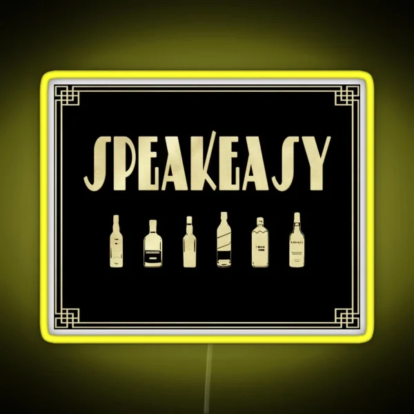 Speakeasy Sign RGB Neon Sign