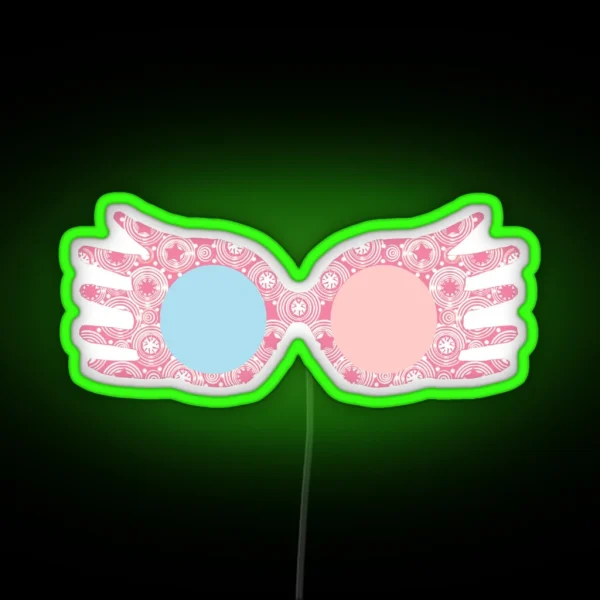 Spectacles RGB Neon Sign