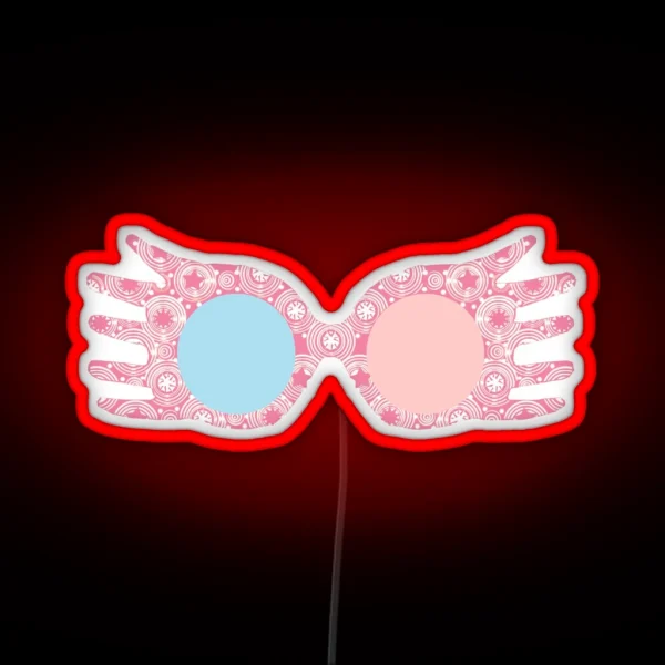 Spectacles RGB Neon Sign