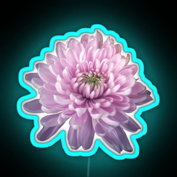 Spectral Chrysanthemum RGB Neon Sign