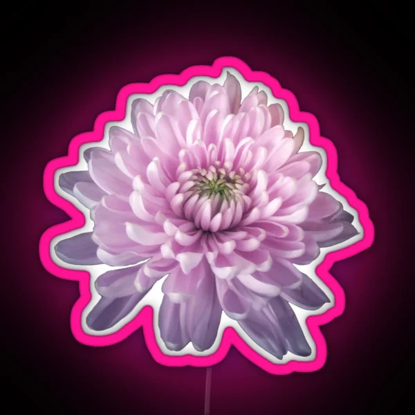 Spectral Chrysanthemum RGB Neon Sign