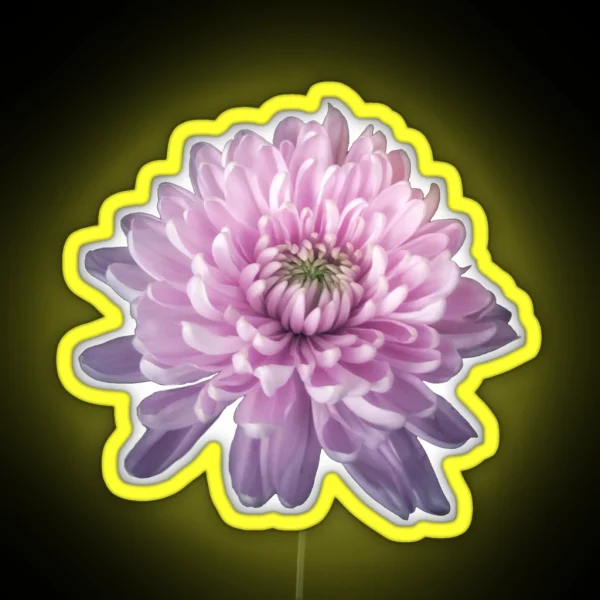 Spectral Chrysanthemum RGB Neon Sign