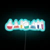 Vibrant RGB LED Neon Test Tubes Wall Decor Sign Spectra