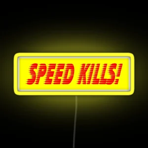 Speed Kills RGB Neon Sign