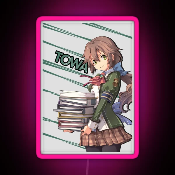 Speed Towa Booklift RGB Neon Sign