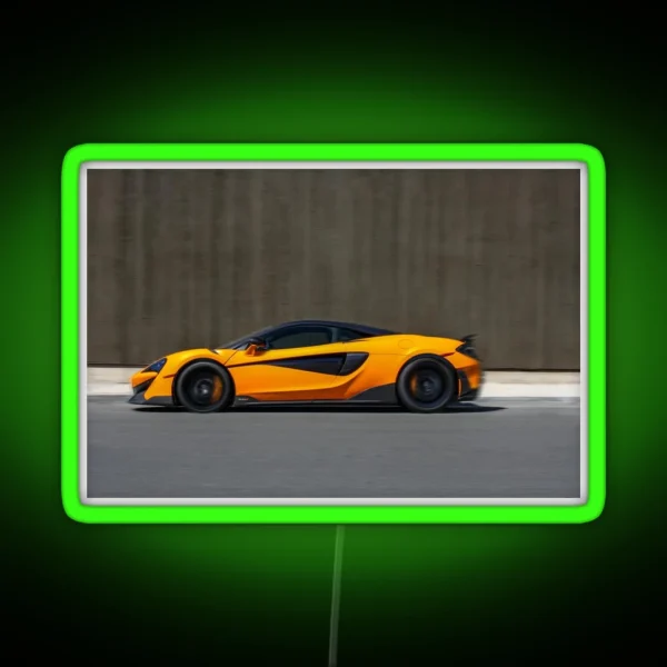 Speeding RGB Neon Sign