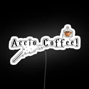 Spell To Attract Your Morning Coffee RGB Neon Sign