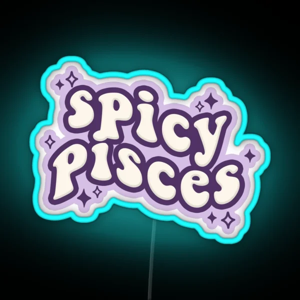 Spicy Pisces RGB Neon Sign