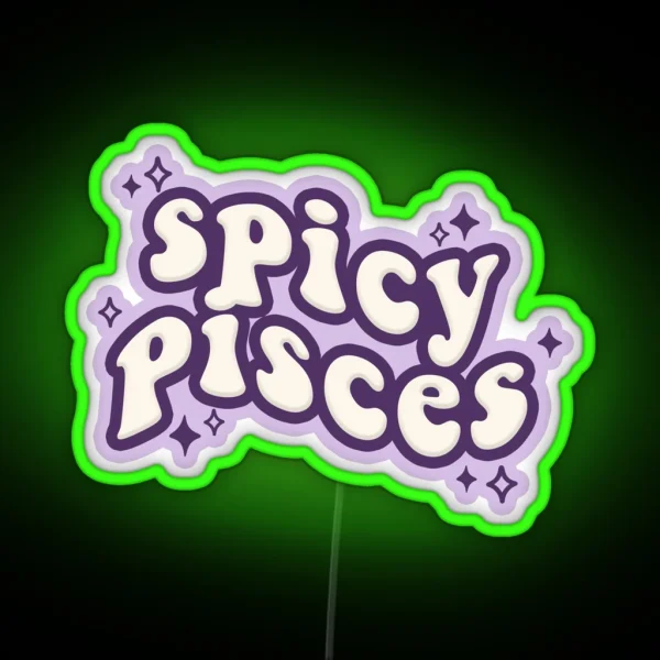 Spicy Pisces RGB Neon Sign