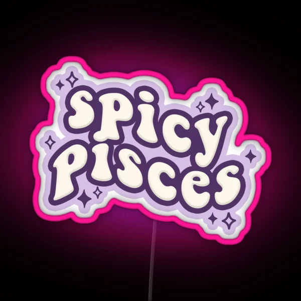 Spicy Pisces RGB Neon Sign