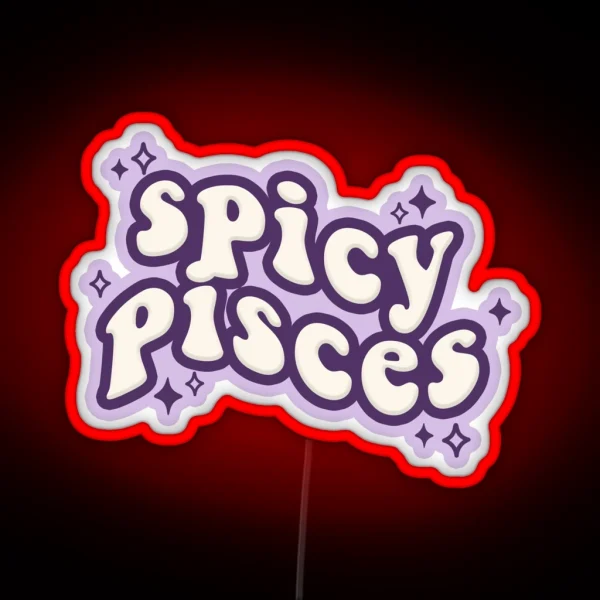 Spicy Pisces RGB Neon Sign