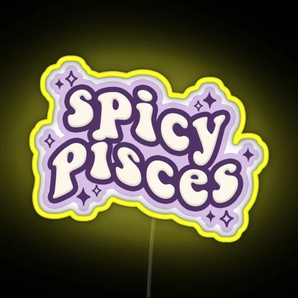 Spicy Pisces RGB Neon Sign
