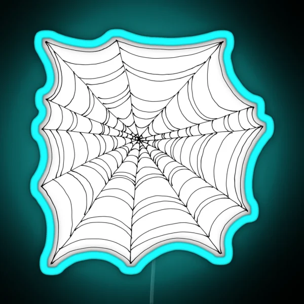 Spider Web RGB Neon Sign