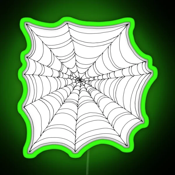 Spider Web RGB Neon Sign
