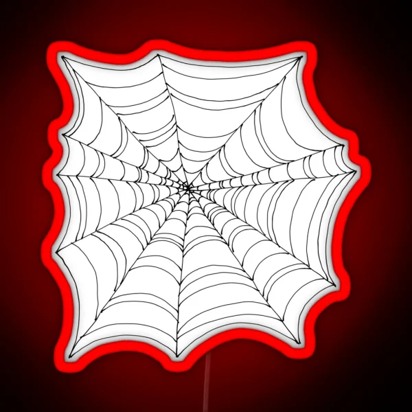 Spider Web RGB Neon Sign