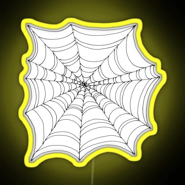 Spider Web RGB Neon Sign