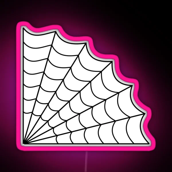 Spider Web RGB Neon Sign