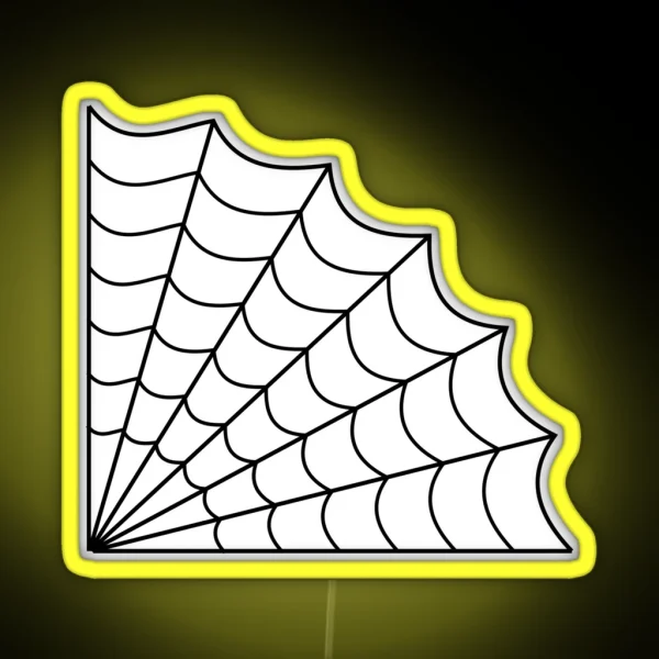 Spider Web RGB Neon Sign
