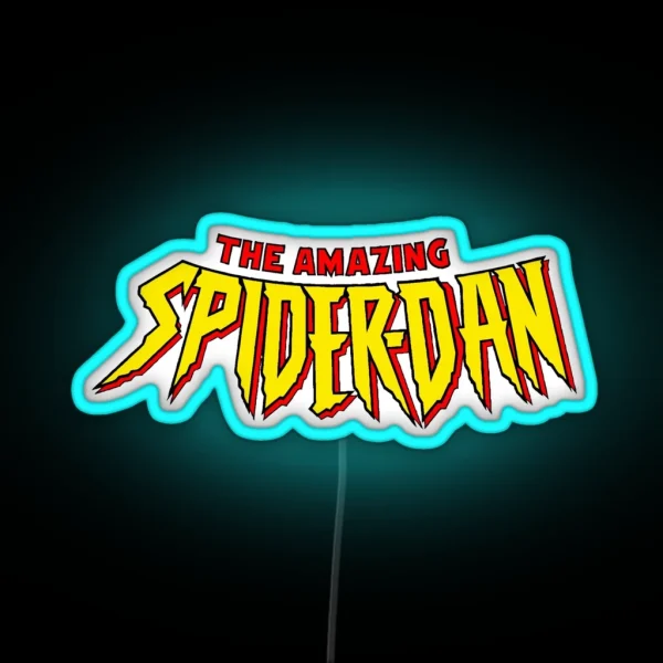 Spiderdan RGB Neon Sign