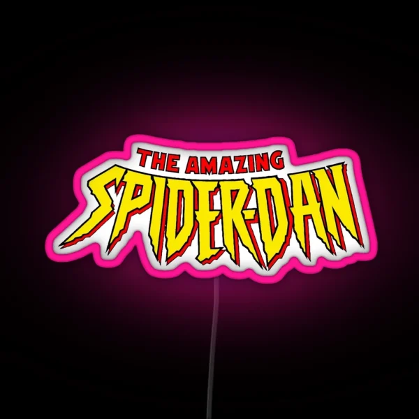 Spiderdan RGB Neon Sign