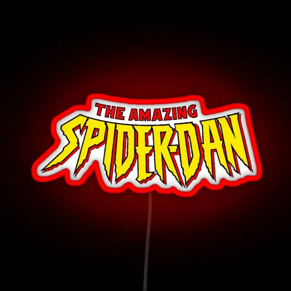 Spiderdan RGB Neon Sign