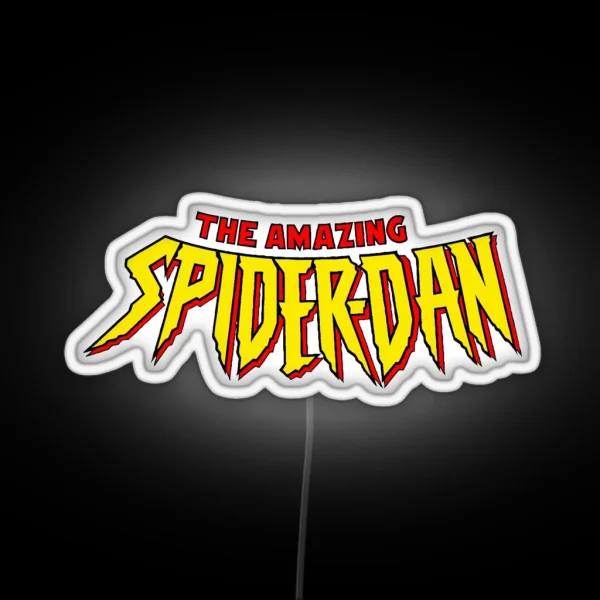 Spiderdan RGB Neon Sign