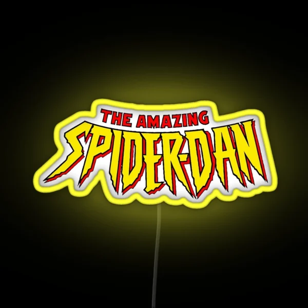 Spiderdan RGB Neon Sign