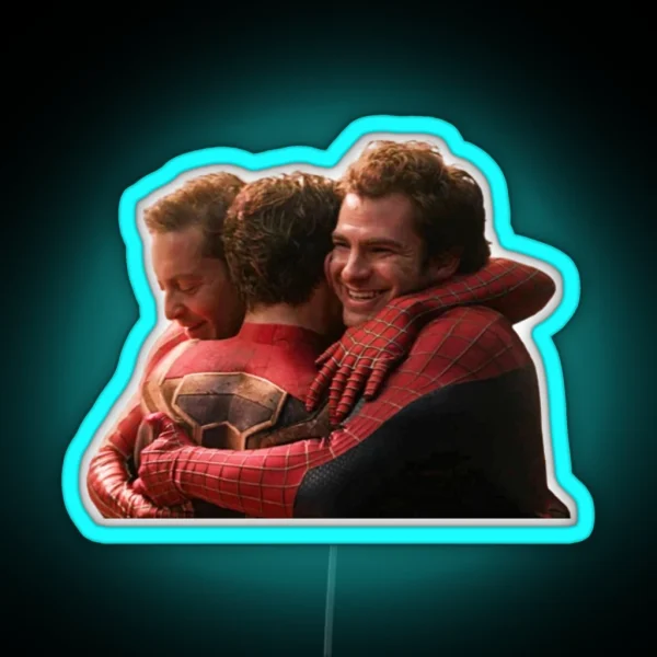 Spidey Hug RGB Neon Sign