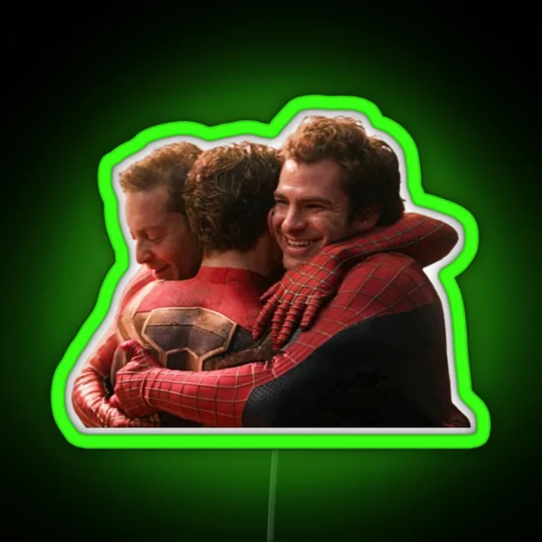 Spidey Hug RGB Neon Sign