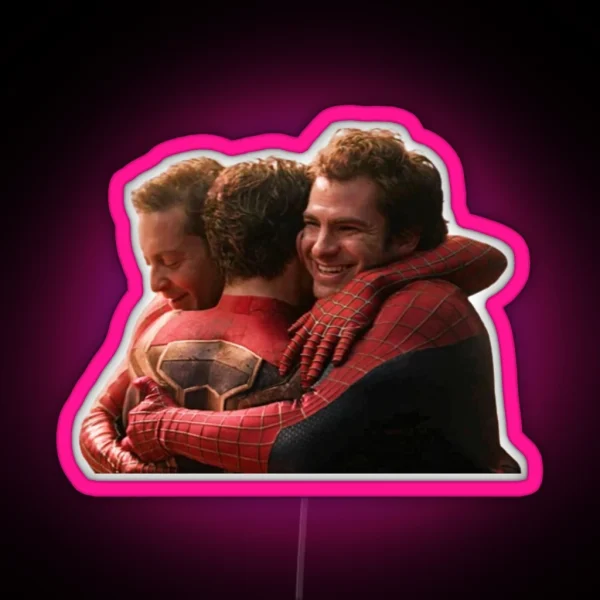 Spidey Hug RGB Neon Sign