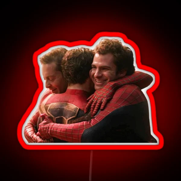 Spidey Hug RGB Neon Sign