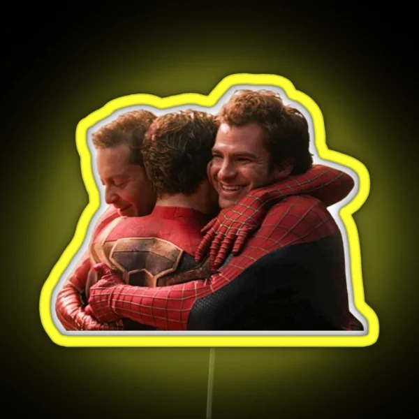 Spidey Hug RGB Neon Sign