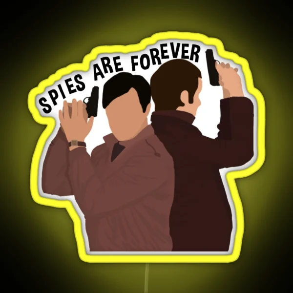 Spies Are Forever RGB Neon Sign