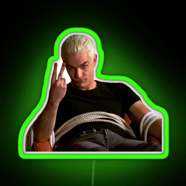 Spike Tied Up RGB Neon Sign