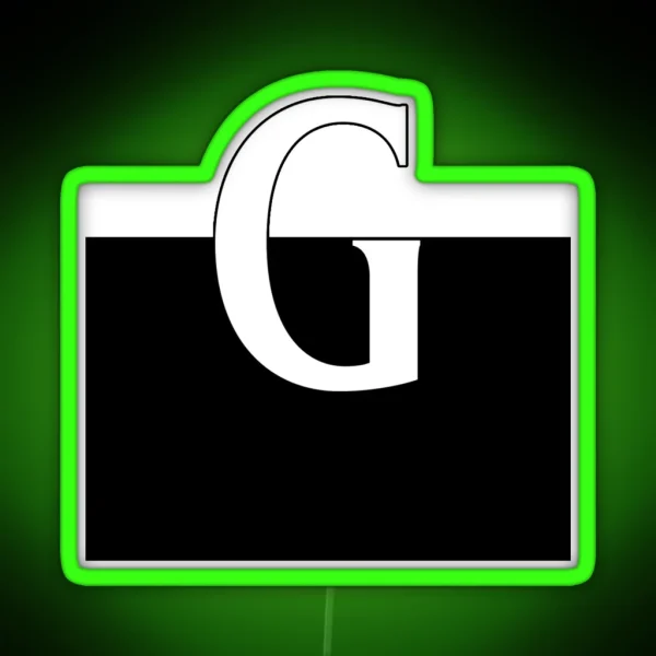 Split The G RGB Neon Sign
