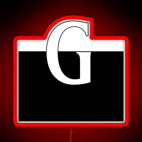 Split The G RGB Neon Sign