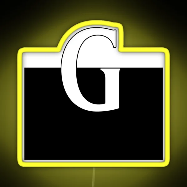 Split The G RGB Neon Sign