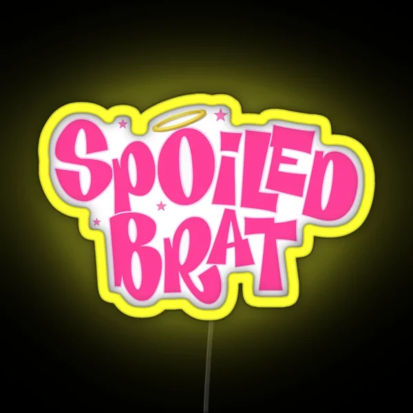 Spoiled Brat RGB Neon Sign