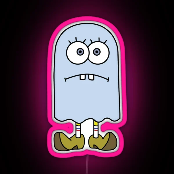 Spongebob Halloween RGB Neon Sign