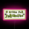 Bright RGB LED sea creature themed decorative neon signage solution