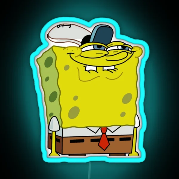 Spongebob Meme RGB Neon Sign