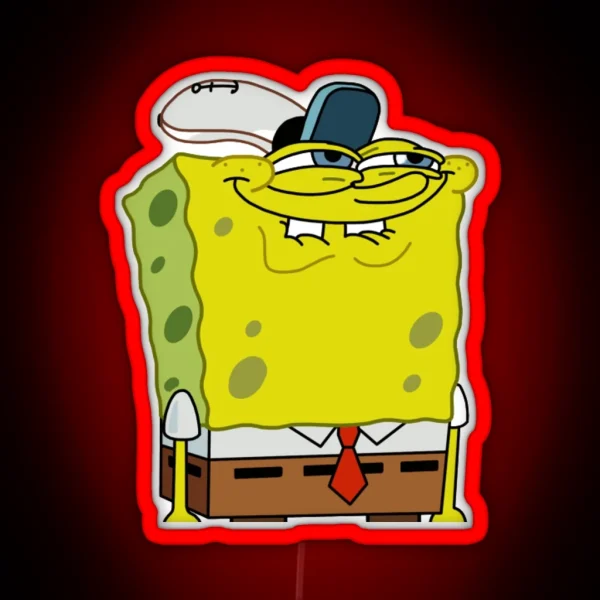 Spongebob Meme RGB Neon Sign