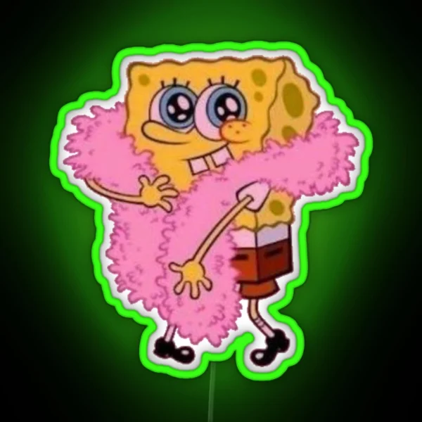 Spongebob RGB Neon Sign