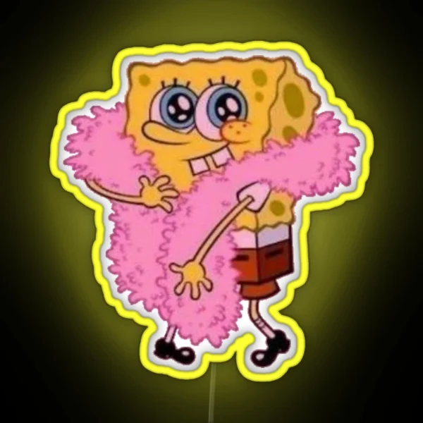 Spongebob RGB Neon Sign