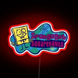 Spongebob Squarepants Logo RGB Neon Sign