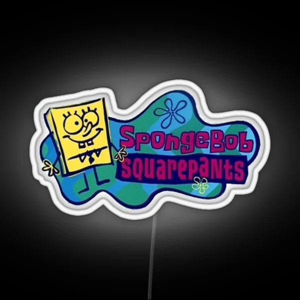 Spongebob Squarepants Logo RGB Neon Sign